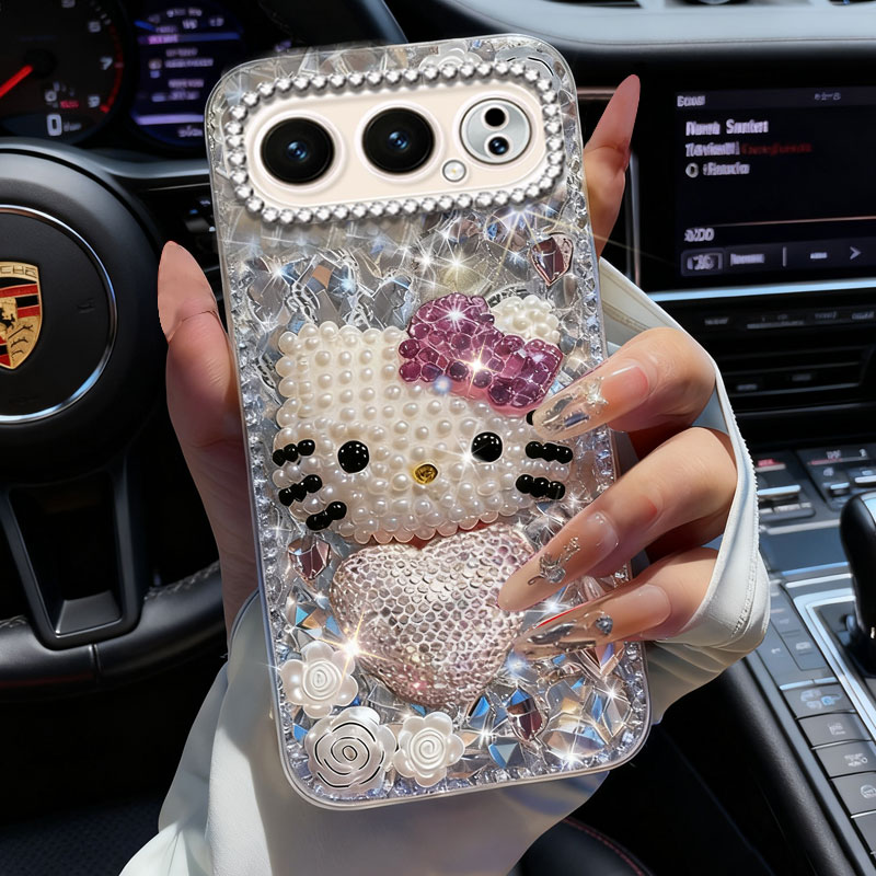 高端奢华镶钻手机壳，不掉钻，不发黄