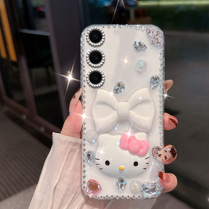 高端奢华镶钻手机壳，不掉钻，不发黄