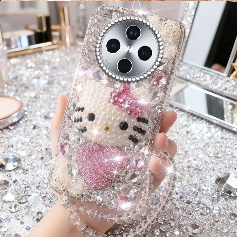 高端奢华镶钻手机壳，不掉钻，不发黄