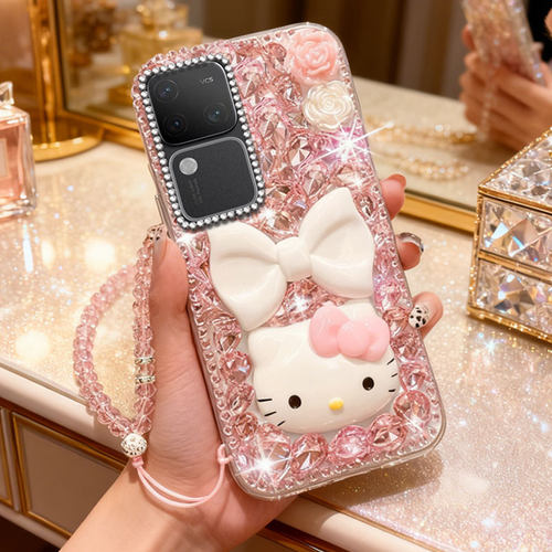 高端奢华镶钻手机壳，不掉钻，不发黄