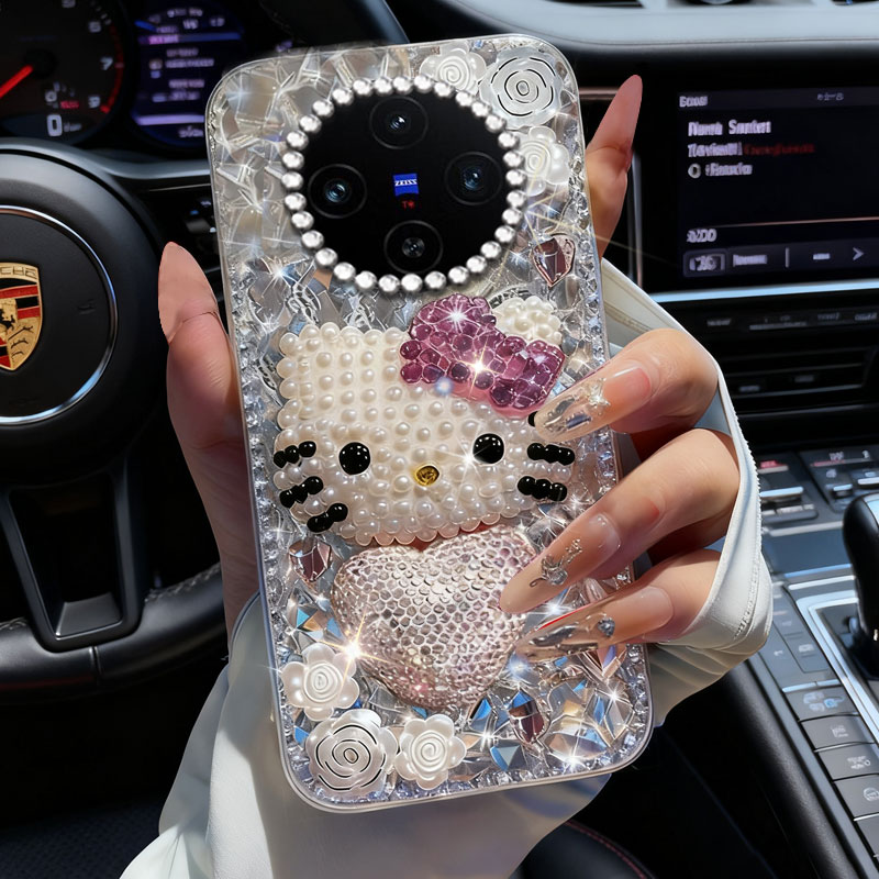 高端奢华镶钻手机壳，不掉钻，不发黄