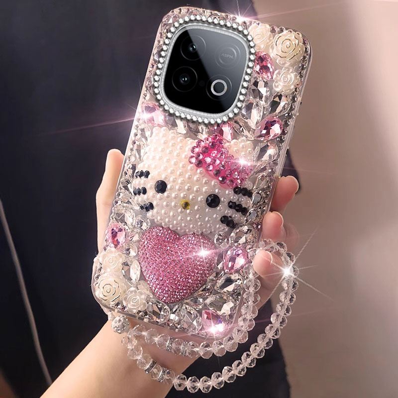 高端奢华镶钻手机壳，不掉钻，不发黄
