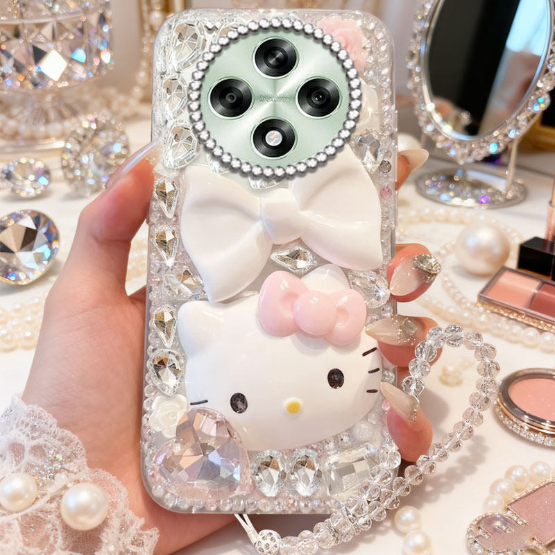 高端奢华镶钻手机壳，不掉钻，不发黄