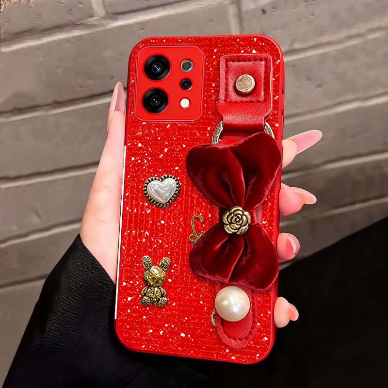 2026马年新年款，磨砂光闪皮，防摔耐磨