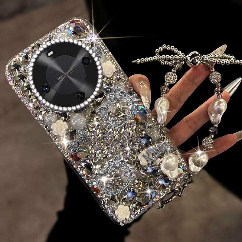 高端奢华镶钻手机壳，不掉钻，不发黄