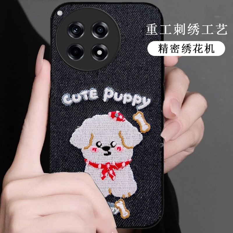 牛仔布艺刺绣，不掉色，不脱丝