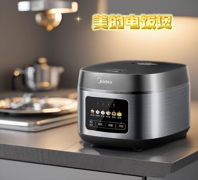 美的电饭煲MB-RE429家用4L智能5L预约柴火饭蛋糕4升电饭锅5升529