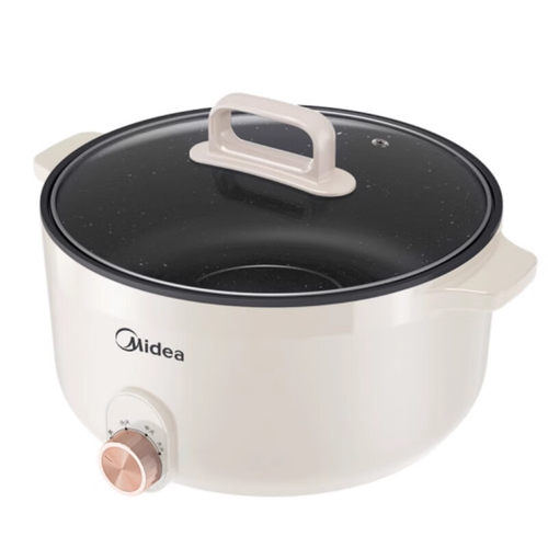 美的电火锅 家用多功能锅 6L大容量电炒锅煎炖煮一体锅MC-HGE3010