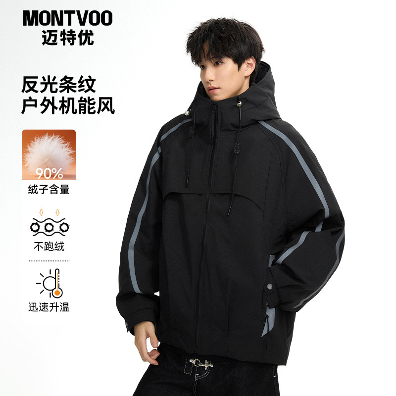 【冬季首选】户外工装保暖羽绒服