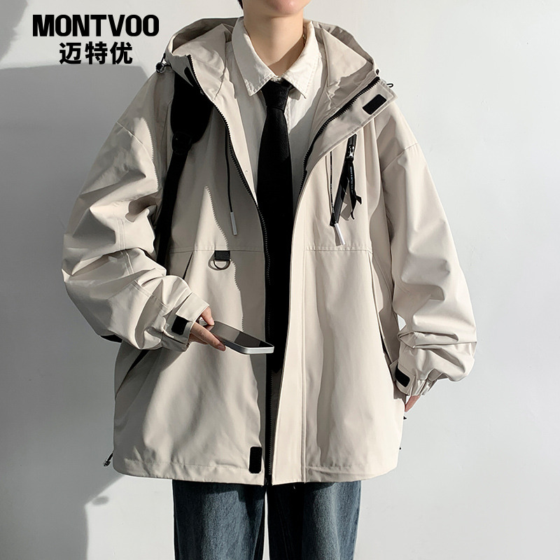 【户外必备】工装冲锋休闲夹克男