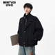 高街boxy休闲情侣夹克潮牌宽松上衣 廊形外套男春季 迈特优美式 短款