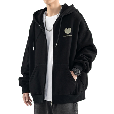 开衫卫衣男款春秋季2025新款