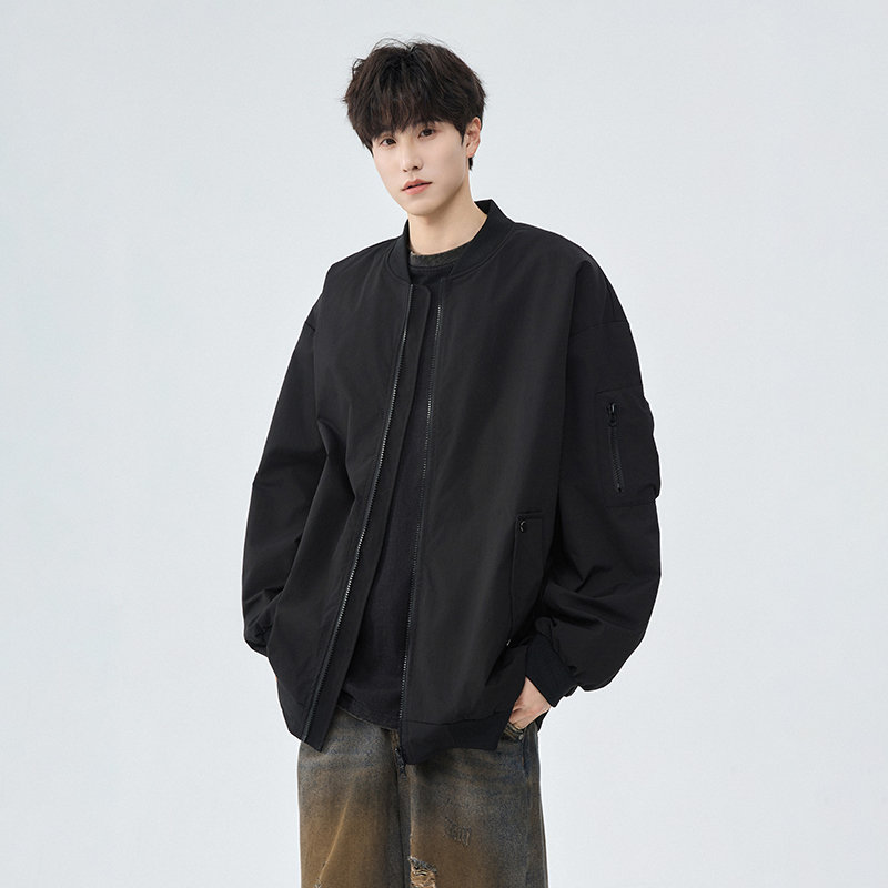 【流行穿搭】棒球服飞行夹克外套