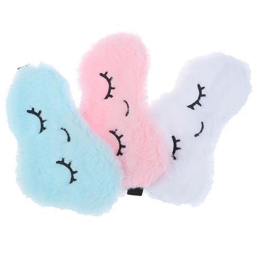 Soft Eye Masks Blindfold Cartoon Cloud Eye Mask Cute Eyelash