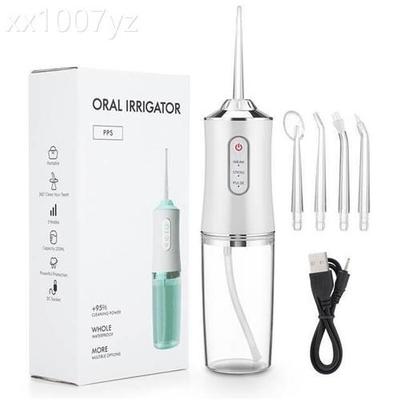 .Oral Irrigator Portable Dental Water Flosser USB Rechargeab