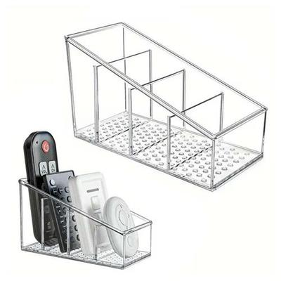 4Grids Desktop Organizer Remote Control Phone And Tv Holder