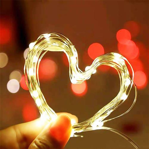 Luces LED Copper Wire Fairy Lights Battery Powered LED Strin