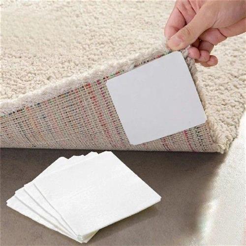 4Pcs Anti Slip Sticker Home Floor Rug Carpet Mat Grippers