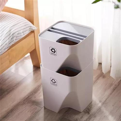 trash can recycle bin sorting trash干湿分离垃圾桶