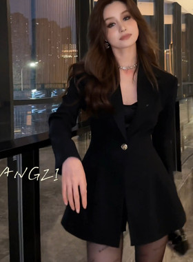 朝南发欧货法式高级感御姐轻奢显瘦职业西装外套女贵气质百搭西服
