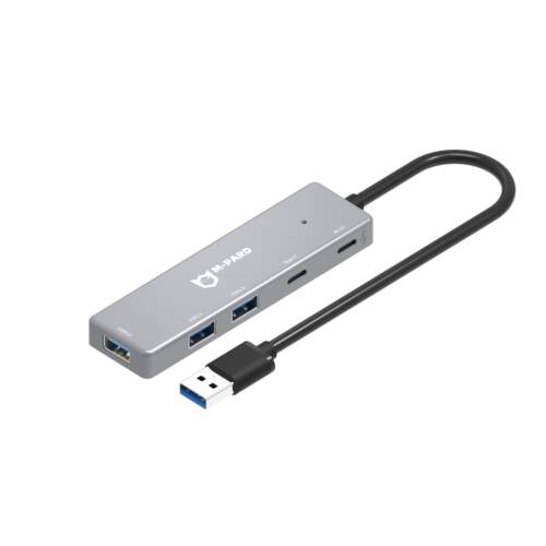 铭豹usb转3接口usb+typec+供电