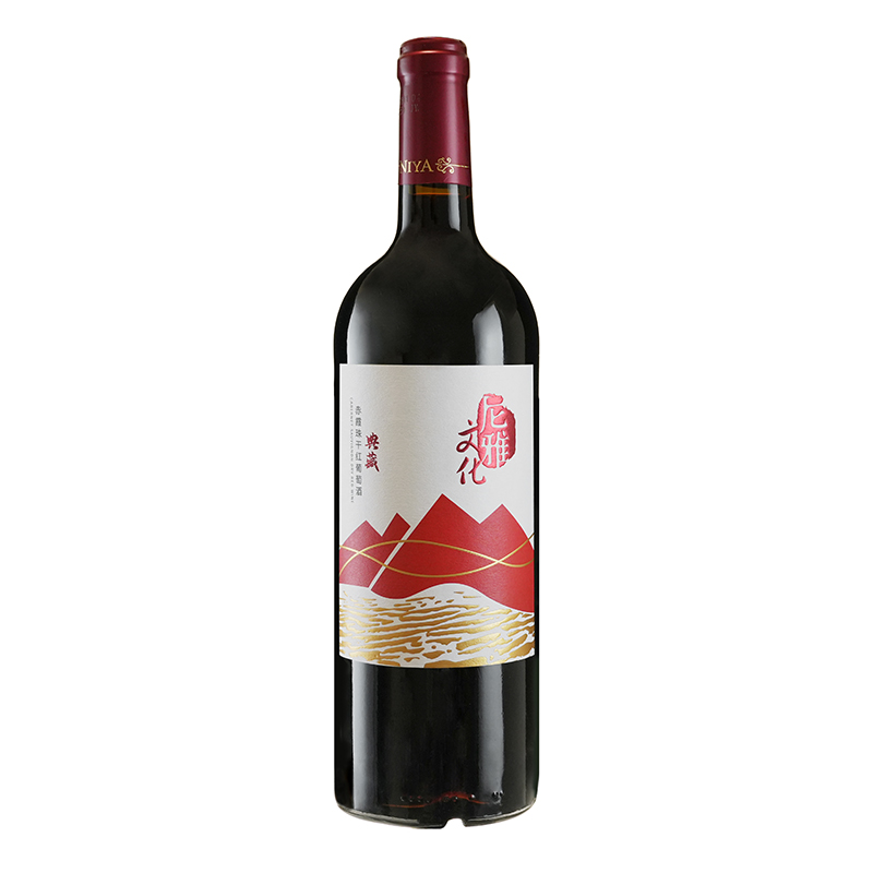 尼雅典藏赤霞珠干红新疆葡萄酒13度750ml