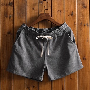 300斤三分裤 篮球跑步健身深蹲运动四分短裤 男夏季 美式 休闲裤 大码