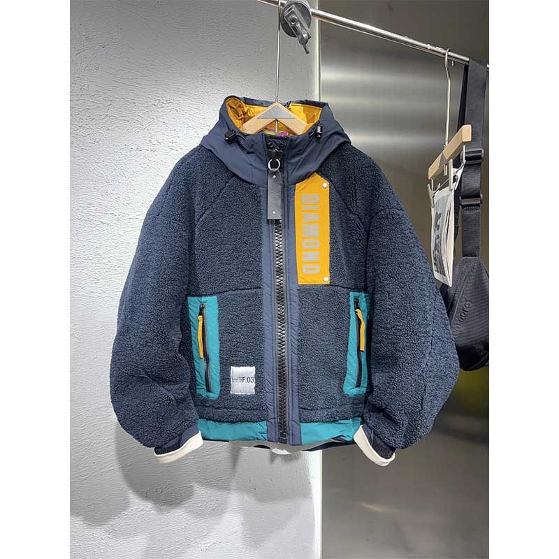 特大码300斤羊羔毛保暖连帽羽绒棉服男冬季加厚潮牌宽松上衣外套,男装,棉衣,淘宝优惠券,粉丝福利购,淘宝优惠卷