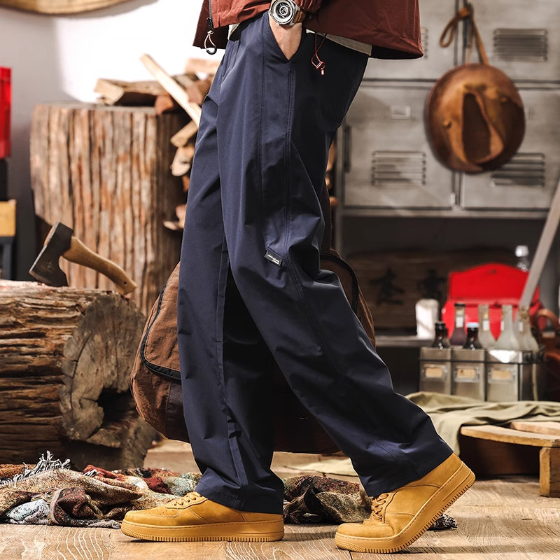 大码三防登山徒步软壳冲锋裤男夏季速干户外潮牌宽松直筒休闲裤男,男装,休闲裤,淘宝优惠券,粉丝福利购,淘宝优惠卷