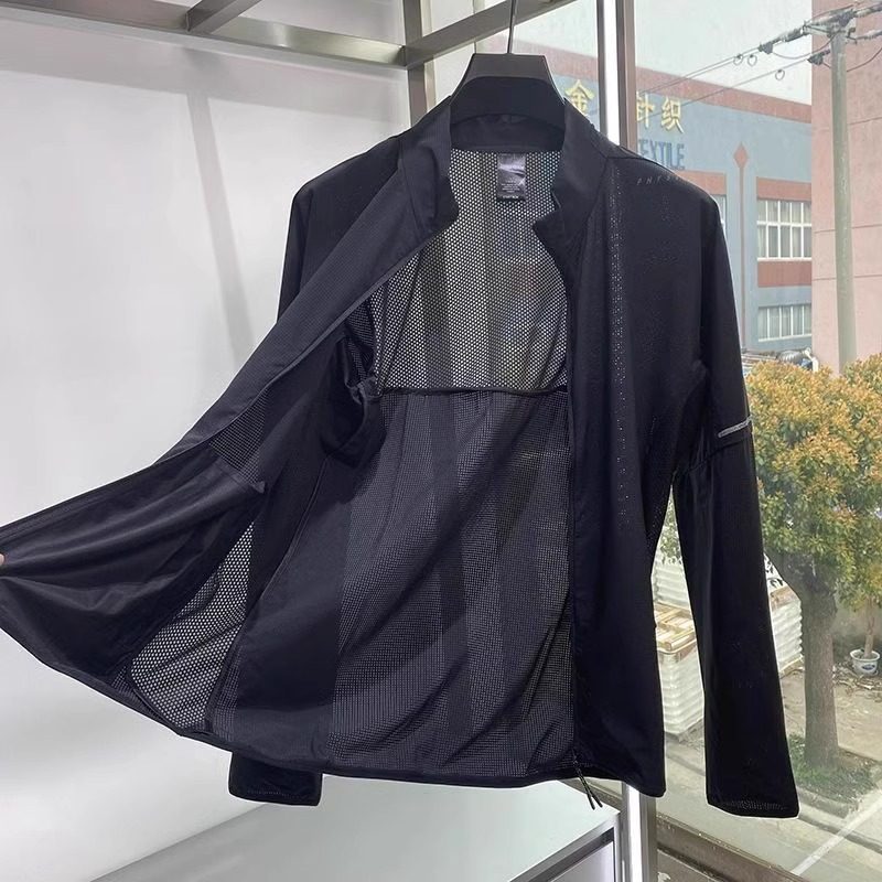 特大码夏季轻薄速干网眼透气防紫外线立领夹克户外休闲防晒衣男装,男装,时尚防晒服,淘宝优惠券,粉丝福利购,淘宝优惠卷