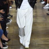 休闲裤 春秋宽松垂感小西裤 男士 潮流高级百搭直筒裤 纯色阔腿裤 大码