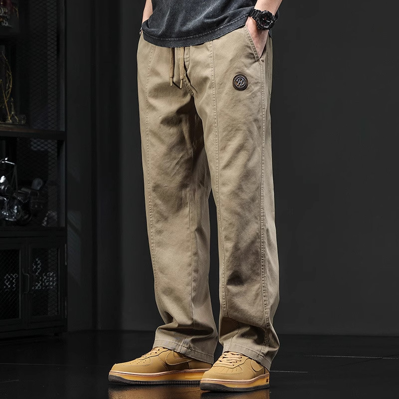 大码300斤美式重磅纯棉工装裤男士宽松加肥直筒美式复古休闲长裤2,男装,休闲裤,淘宝优惠券,粉丝福利购,淘宝优惠卷