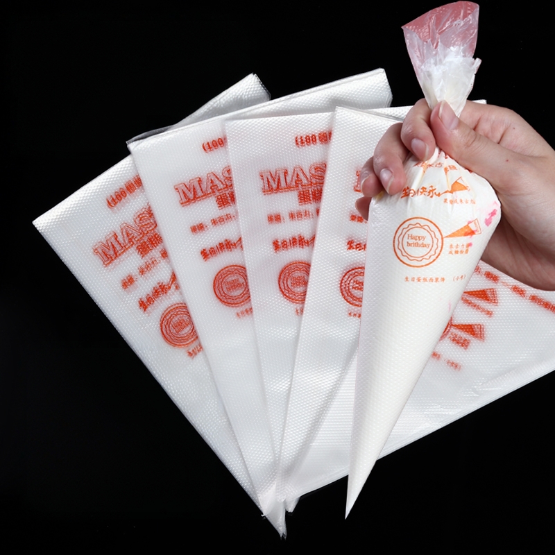 100个加厚一次性袋子烘焙工具