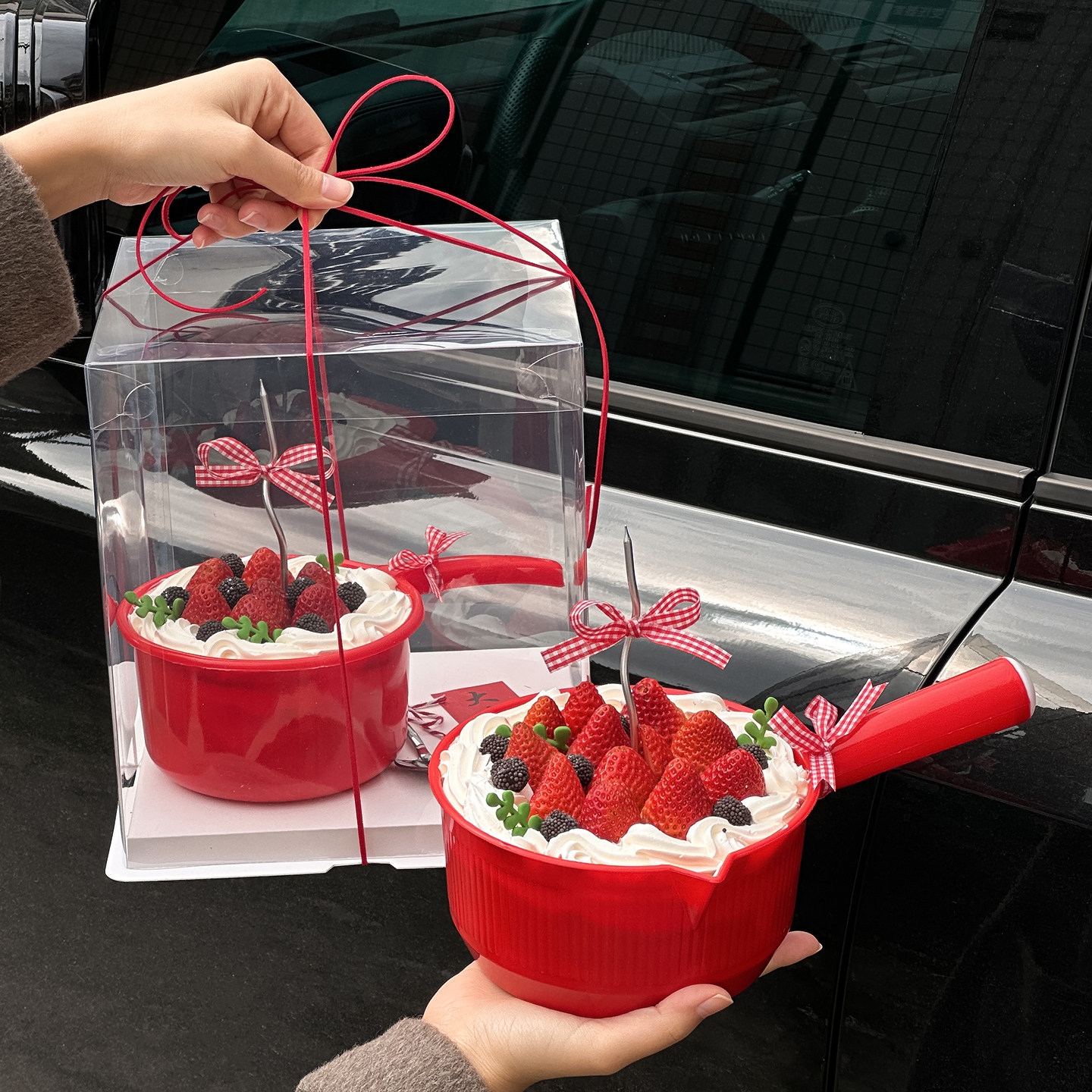 2026圣诞节跨年新年红色水瓢水勺草莓蛋糕装饰创意水舀子甜品装扮,节庆用品/礼品,节日装扮用品,淘宝优惠券,粉丝福利购,淘宝优惠卷