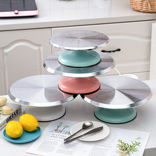 铝合金裱花转台裱花台底座