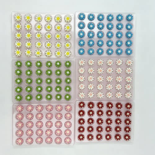 网红翻糖小花蛋糕装饰摆件