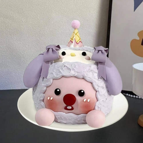 小鸡露比嘟嘟脸儿童卡通巧克力