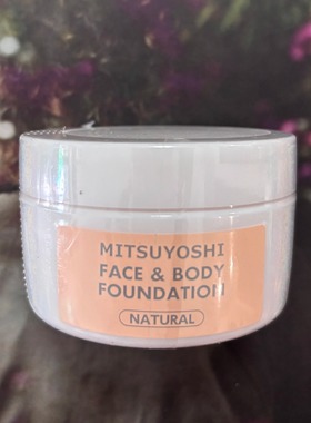 三善奶油粉霜 身体 面部 粉霜 白色 肤色 粉色 粉底液