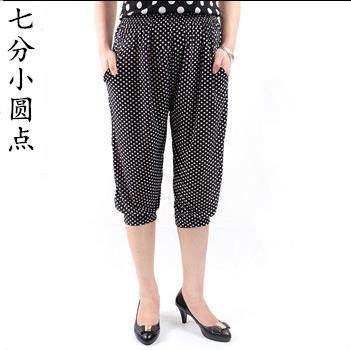 夏季夏新女士印花气质休闲民族风阔腿裤雪纺睡衣服装夏天老年裙子|ruв категории Женская одежда, в пожилых женщин - от Buy2taobao.com для оказания профессиональной услуги покупки агента Taobao