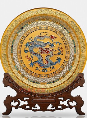 玻璃礼品办公室中国龙送领导客户