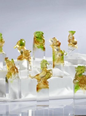 BY印证人生十二生肖印章老师同学毕业留念纪念日生日礼物 办公室