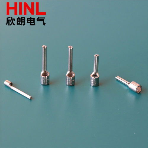 针形接线鼻子PTN2-10插针型冷压铜接线端子PTN2-12 铜线耳PTN2-18