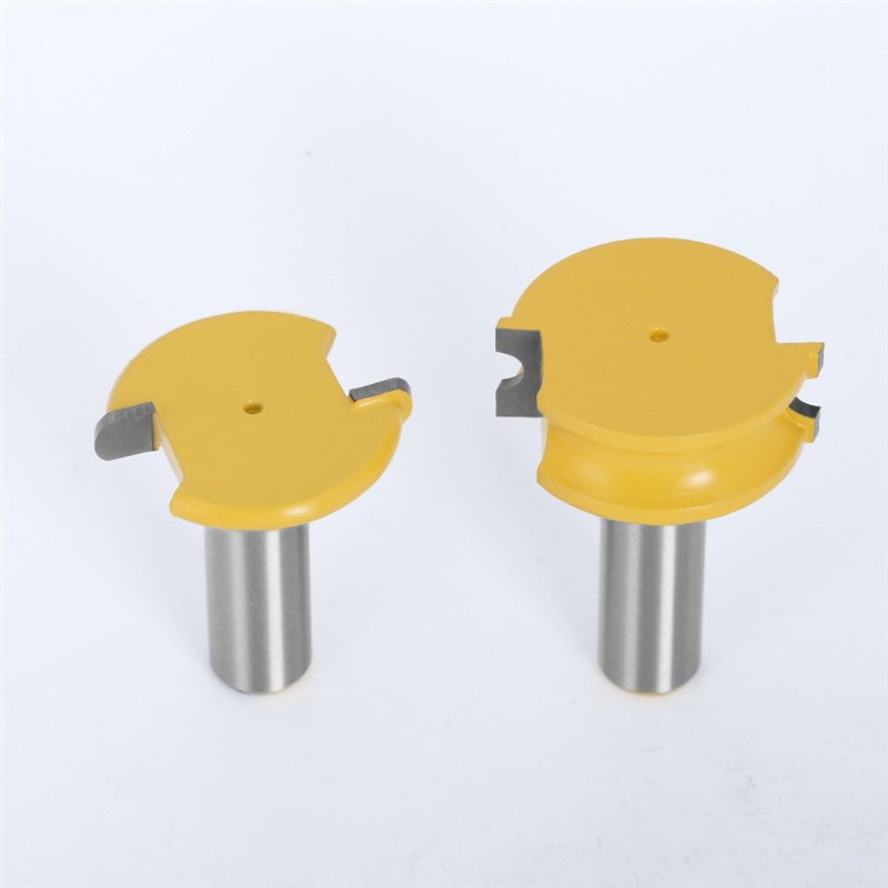 6柄1/4柄 8柄12柄1/2柄圆弧T型榫合刀 拼板刀 木工铣刀 修边机雕