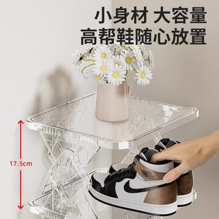 简约鞋 子收纳柜置物架 架鞋 柜小窄门口进门多层家用学生宿舍小型鞋
