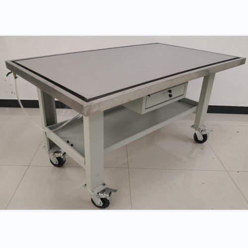 格林斯GP-315DA不锈钢带回油槽工作台发动机维修工作桌清洗台1T