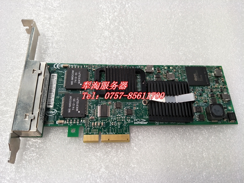 原裝DELL 0YT674 4口千兆網卡 9404PT PCI-E 82575GB 全高網卡