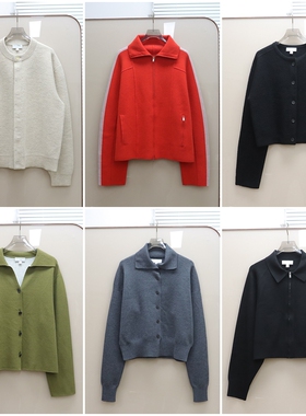 北欧风CS 女款 羊毛混纺针织开衫合集 F001
