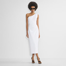 连衣裙 单肩双层绉纱长款 A448 女款 加拿大红牌