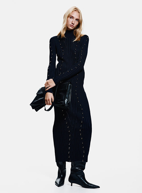 北欧风H studio线 女款 针织连衣裙合集 F203