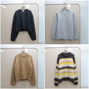 合集 圆领羊毛混纺针织衫 F151 女款 北欧风CS